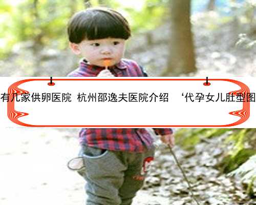 杭州有几家供卵医院 杭州邵逸夫医院介绍 ‘代孕女儿肚型图片’
